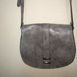 Elegant Gray Neimann Marcus  crossbody/Shoulder Bag